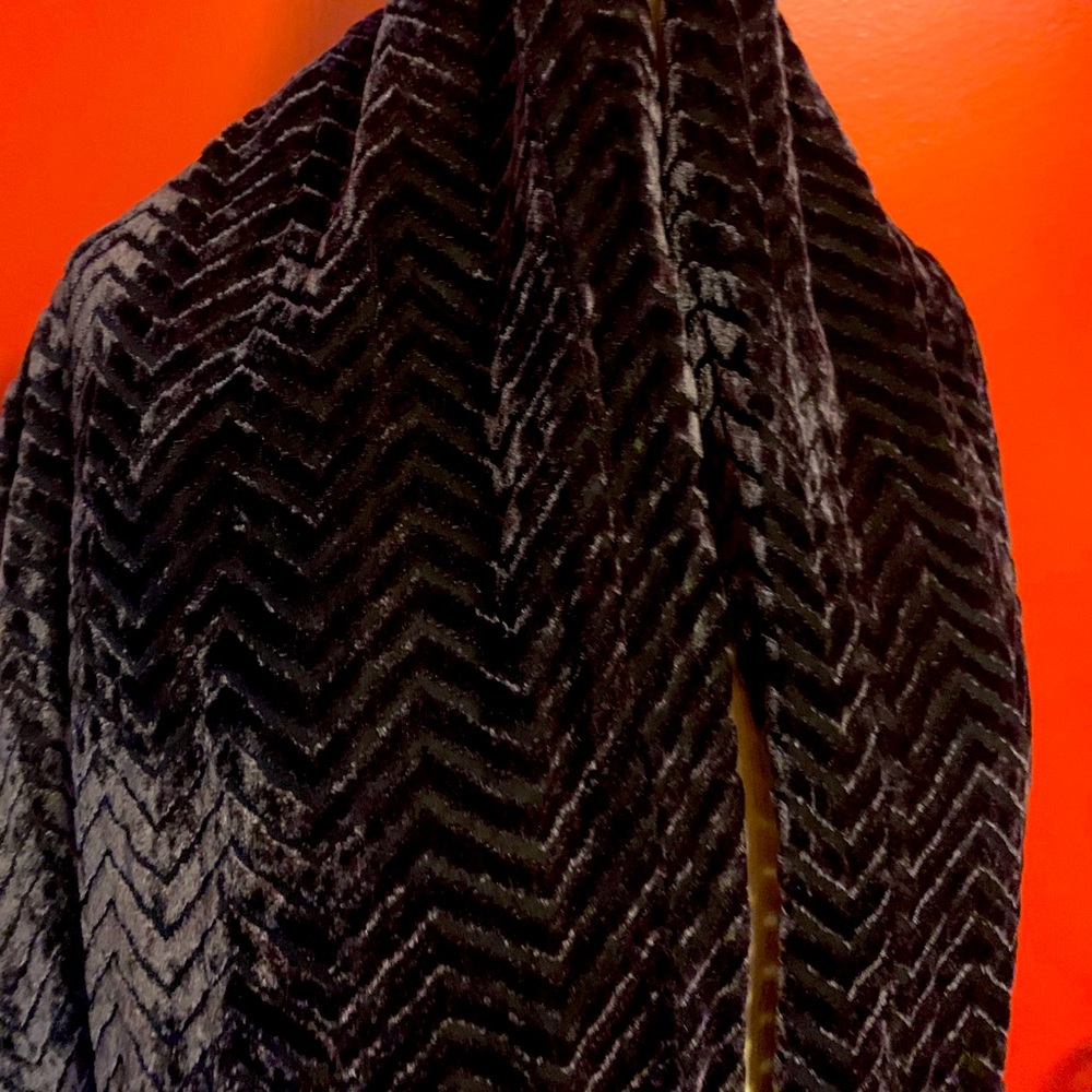 Devore Burned Velvet Scarf